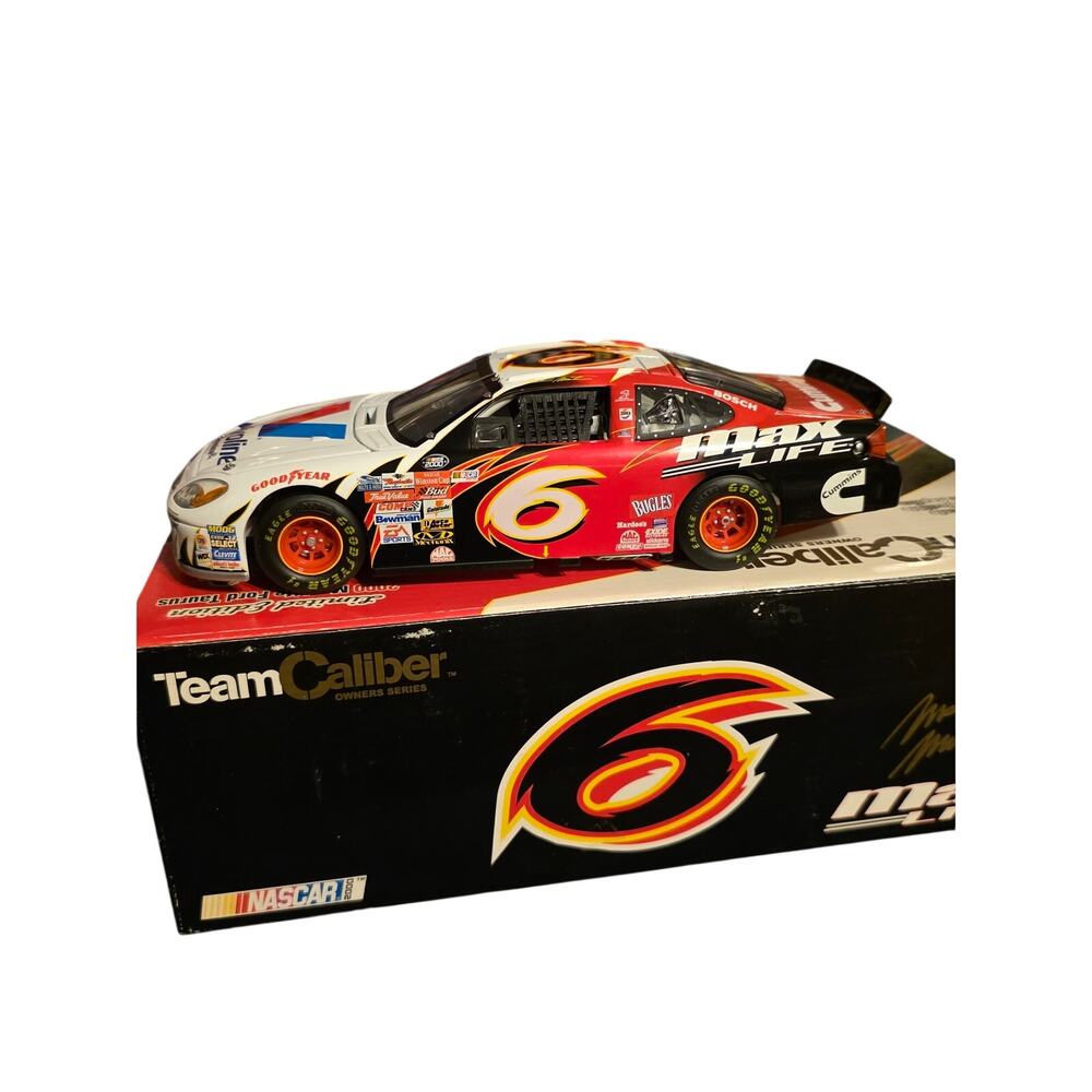Mark Martin #6 Valvoline MaxLife 2000 Taurus Team Caliber Owners 1:24 Nascar